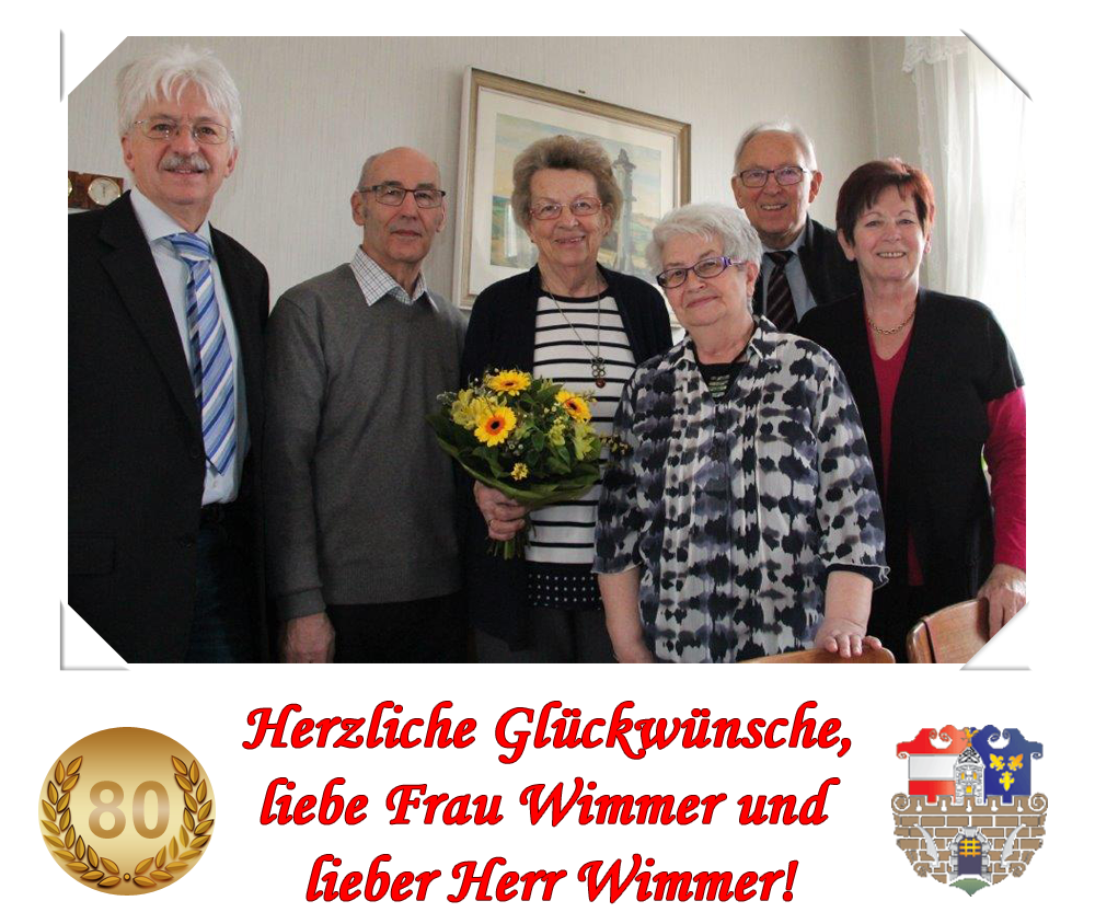 Herzlichen Gluckwunsch Zum 80 Geburtstag Liebe Frau Und Lieber Herr Wimmer Spo Hainfeld